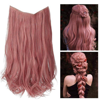Halo Hair Extensions to Add Hair Volume and Length