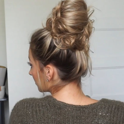メッシーバンヘアシュシュ エクステンションヘアピース（女性用） 