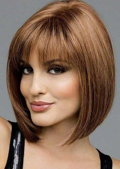 2025 New Straight Hair Topper With Bangs For  Women With Thinning Hair