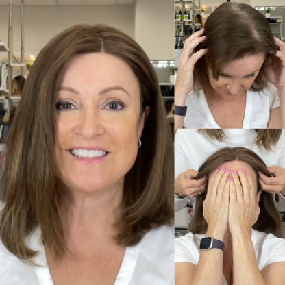🔥2025 Hot Sale Natual Straight Hair Topper for Women
