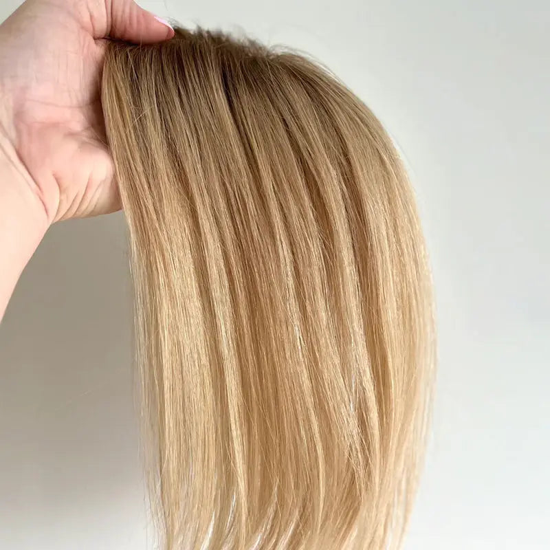 Full Hand Tied Premium Human Hair Top Pieces For Women - VIVACROWN