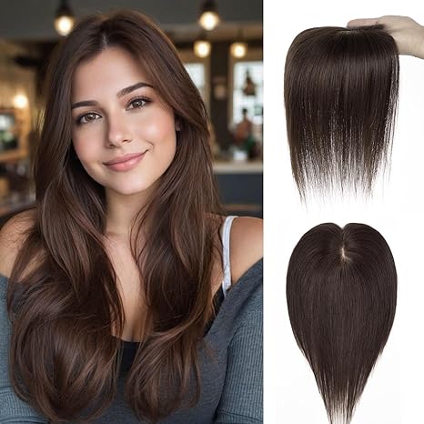 薄毛の女性のための夏用通気性ナチュラルストレートヘアトッパー（ホットセール） 