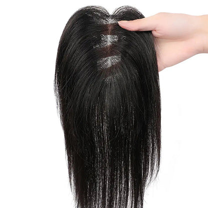 女性のための最高の通気性のある本物のヘアトッパー。女性のためのリアルで高品質のヘアトッパー。 