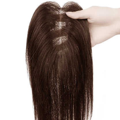 女性のための最高の通気性のある本物のヘアトッパー。女性のためのリアルで高品質のヘアトッパー。 