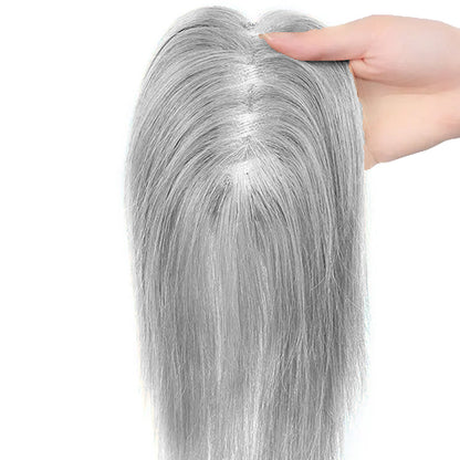 女性のための最高の通気性のある本物のヘアトッパー。女性のためのリアルで高品質のヘアトッパー。 