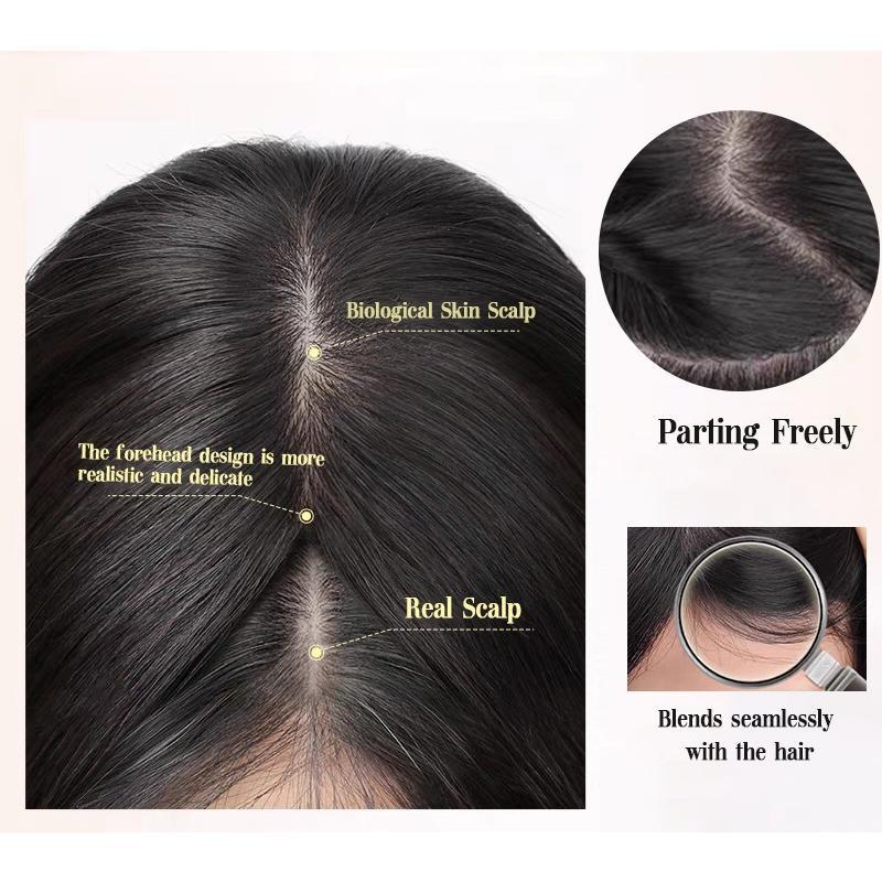Hot Sale Full Hair Volume Crown Hair Topper For Women With Thinning Hair