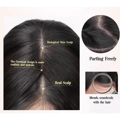 Hot Sale Full Hair Volume Crown Hair Topper For Women With Thinning Hair