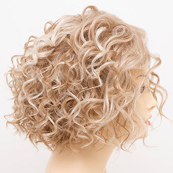 女性用ショートふわふわカーリークリップインヘアトッパー