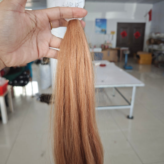 (Customize) 100% Virgin Remy Human Hair Topper With Bangs for Women