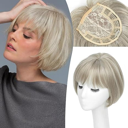 🔥The most popular style of 2025 Younger Hair Topper with Bangs