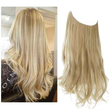 Halo Hair Extensions to Add Hair Volume and Length