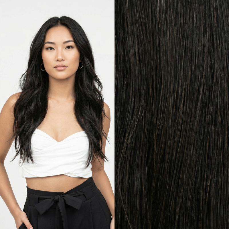 Genius Weft Hair Extensions Platinum Blonde #60