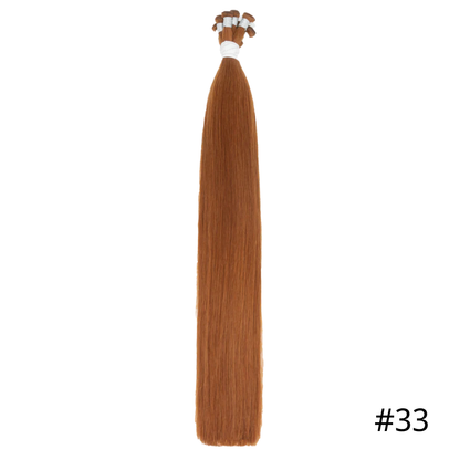 Hand Tied Weft Sew In Hair Extensions Color #18