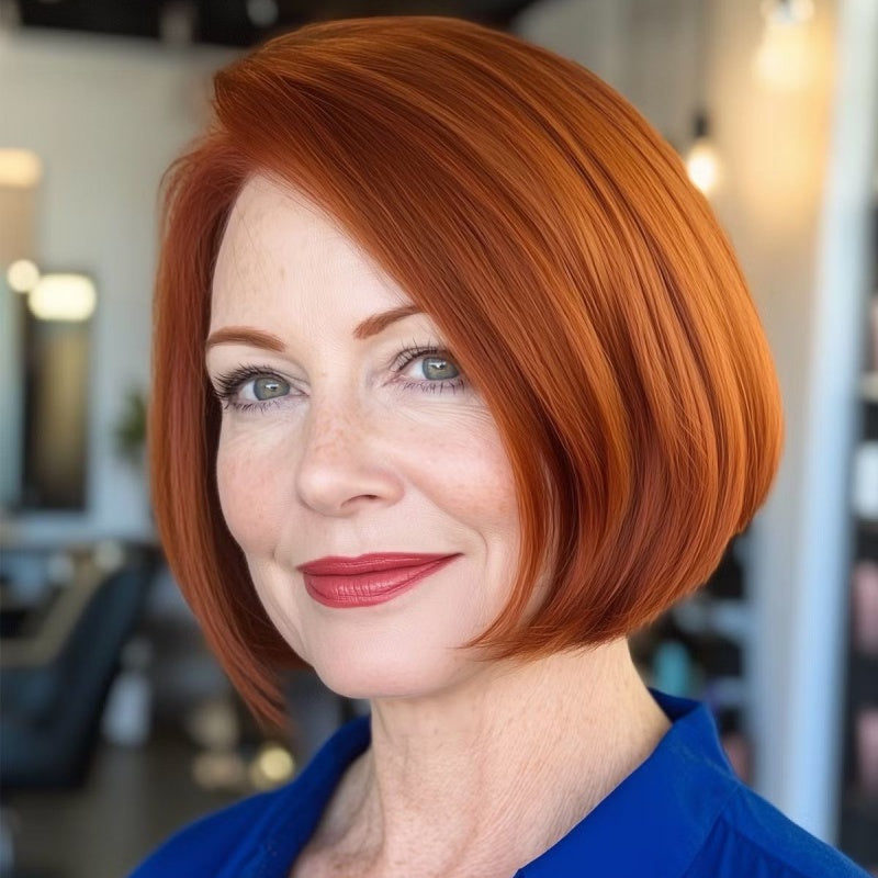 Instant Hair Thickening Crown Topper – Pre-Styled Invisible Topper
