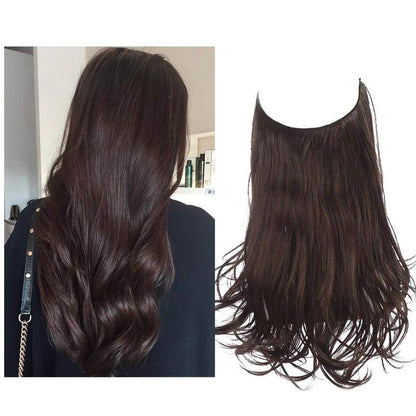 Halo Hair Extensions to Add Hair Volume and Length