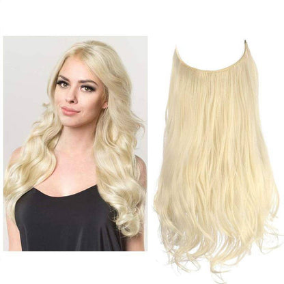 Halo Hair Extensions to Add Hair Volume and Length