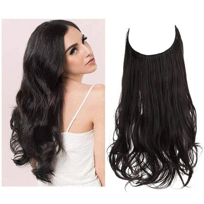 Halo Hair Extensions to Add Hair Volume and Length