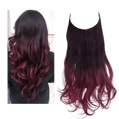 Halo Hair Extensions to Add Hair Volume and Length