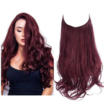 Halo Hair Extensions to Add Hair Volume and Length