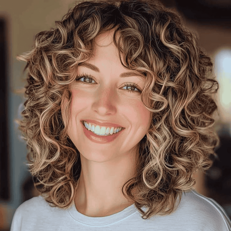 Natural Looking Wavy Curly Hair Topper for Women, Regain Confident In Seconds