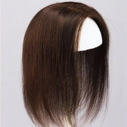 Full Hand Tied Premium Human Hair Topper for Women
