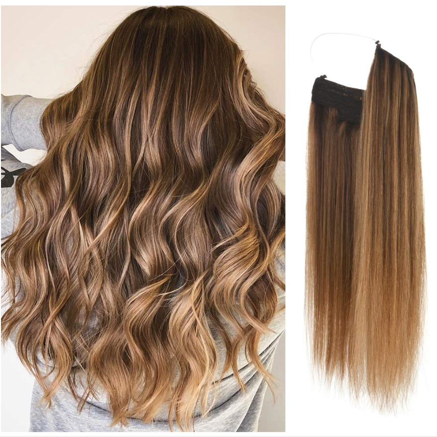 Halo Hair Extensions to Add Hair Volume and Length