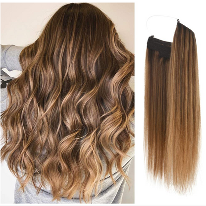 Halo Hair Extensions to Add Hair Volume and Length