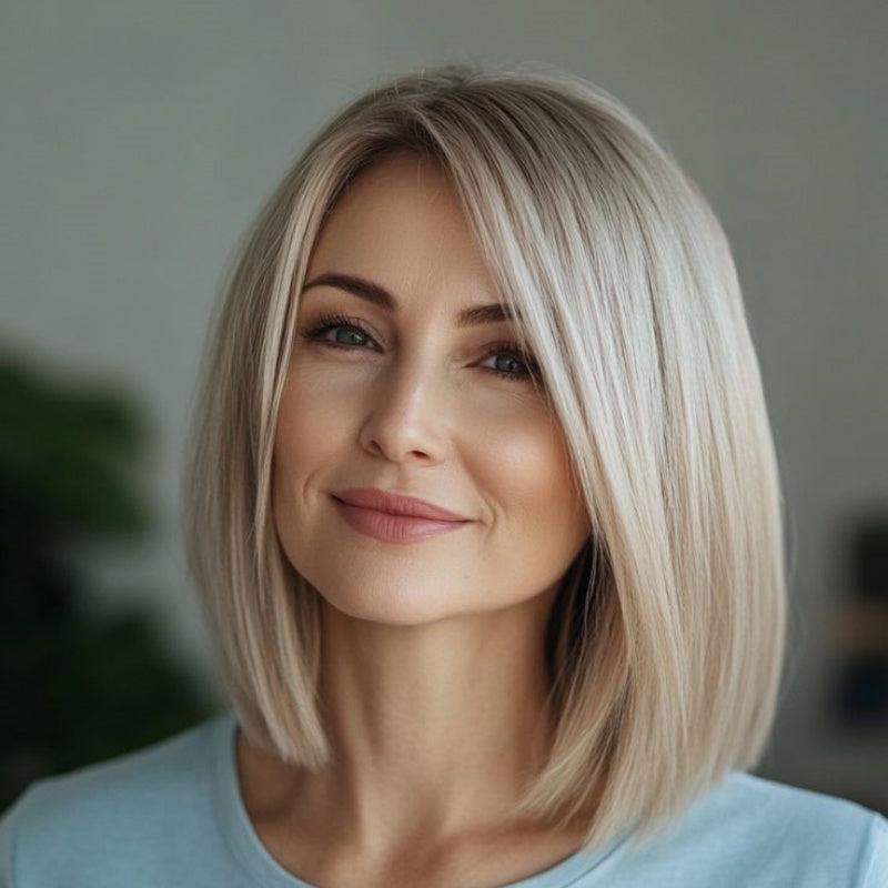 Add Hair Volume & Coverage Effortlessly with Straight Hair Topper