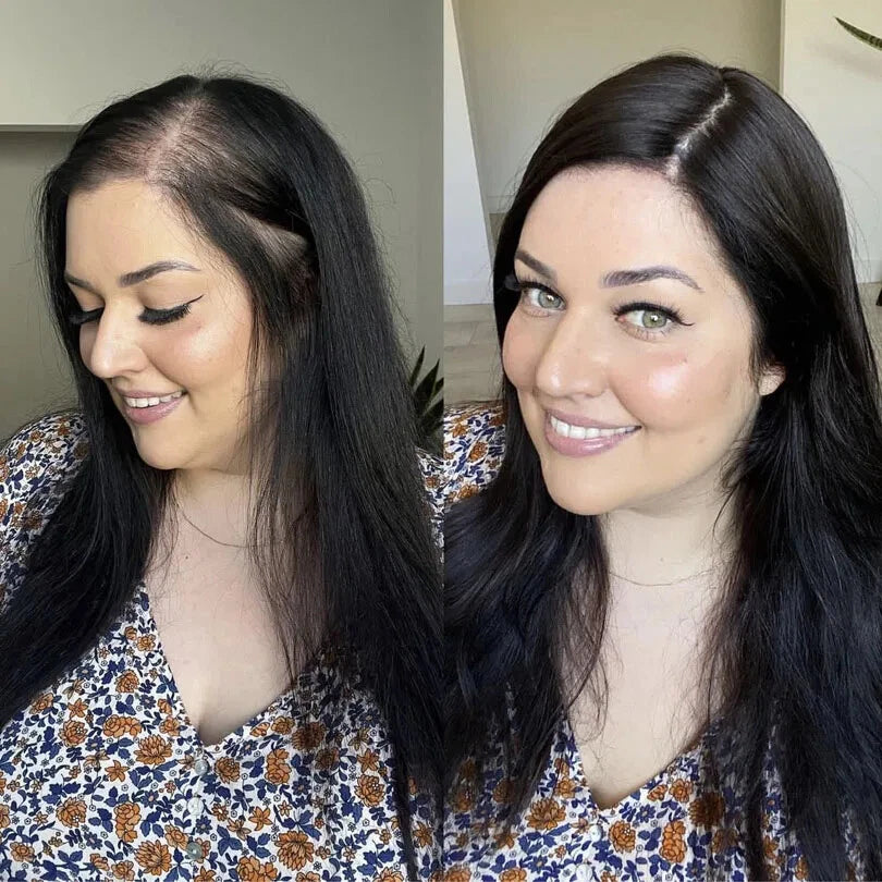 Hot Sale Full Hair Volume Crown Hair Topper For Women With Thinning Hair