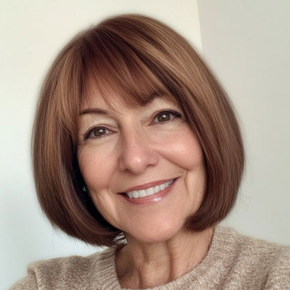 🔥The most popular style of 2025 Younger Hair Topper with Bangs