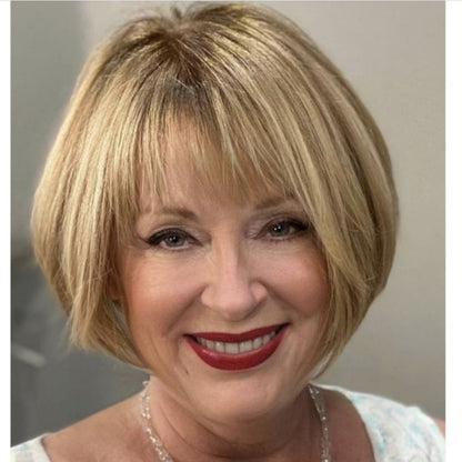 🔥The most popular style of 2025 Younger Hair Topper with Bangs