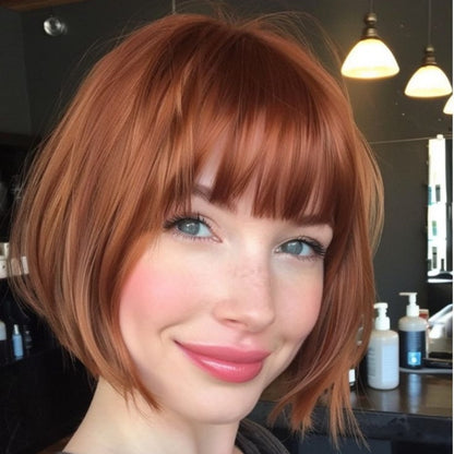 🔥The most popular style of 2025 Younger Hair Topper with Bangs