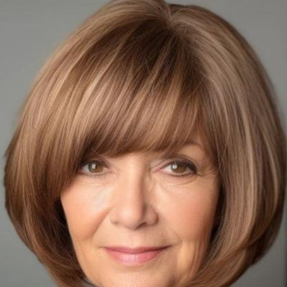 🔥The most popular style of 2025 Younger Hair Topper with Bangs