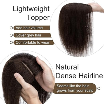 Hot Sale Full Hair Volume Crown Hair Topper For Women With Thinning Hair