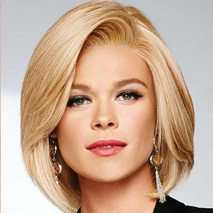 Full Hand-tied Mono Base Hair Topper NO Bangs Clip-in Thick Hairpiece for Women