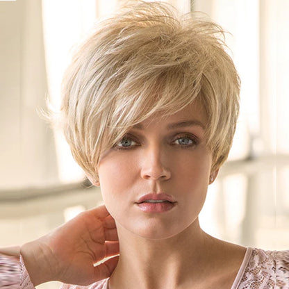 Perfect Women Straight 100% Human Hair Wig