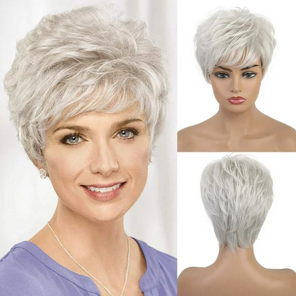Perfect Women Straight 100% Human Hair Wig