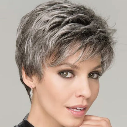 Perfect Women Straight 100% Human Hair Wig