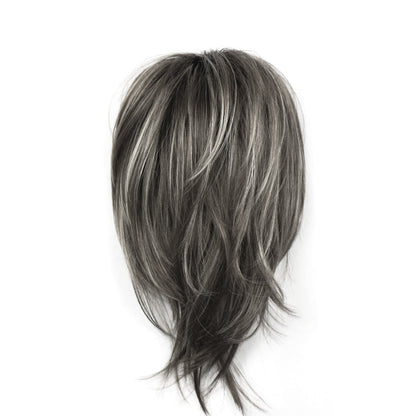 〖2つ買うと1つ無料〗ナチュラルストレート高品質レースベースブリーズルヘアトッパー前髪なし