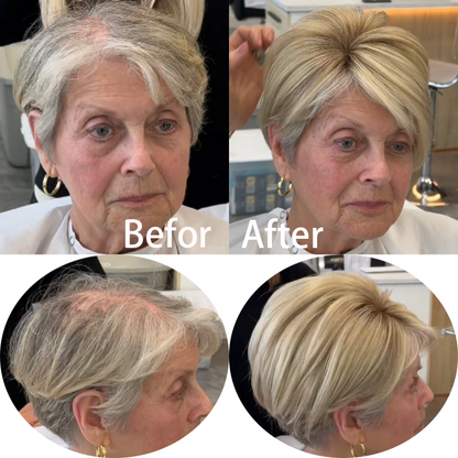 Best Short Hair Toppers for Women with Thinning Hair