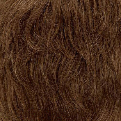 4つのクリップ付きピクシースタイルヘアトッパー/頭頂部のショートヘアピース