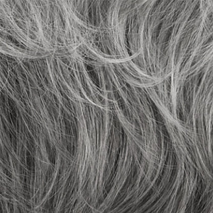 4つのクリップ付きピクシースタイルヘアトッパー/頭頂部のショートヘアピース