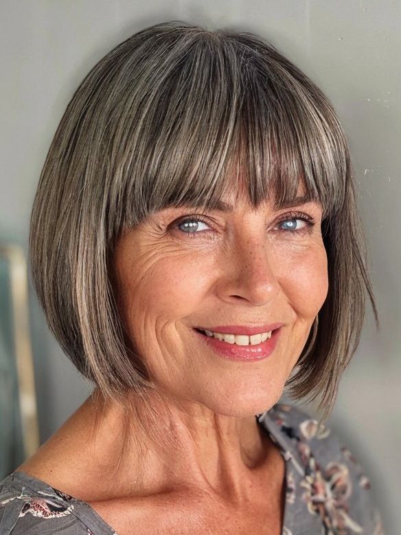 2025 New Straight Hair Topper With Bangs For  Women With Thinning Hair