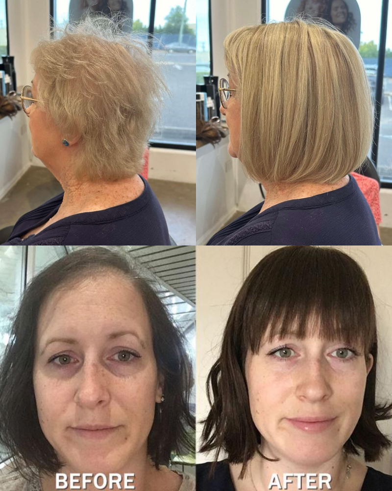 2025 New Straight Hair Topper With Bangs For  Women With Thinning Hair