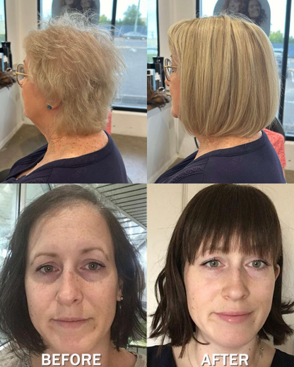 2025 New Straight Hair Topper With Bangs For  Women With Thinning Hair