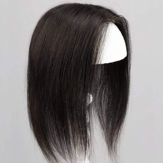 9×14cm バージンレミーシルクベース人毛トッパー 女性用 VIVACROWN ヘアトッパー