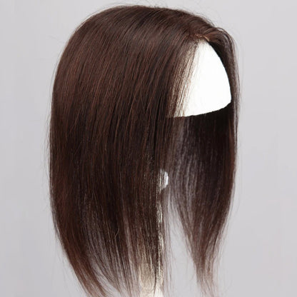 9*14cm Virgin Remy Silk Base Human Hair Topper for Women VIVACROWN Hair Topper