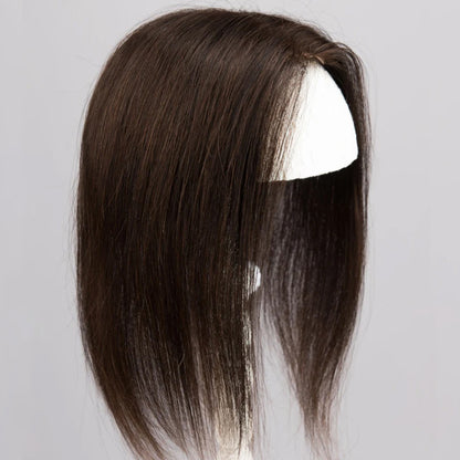 9*14cm Virgin Remy Silk Base Human Hair Topper for Women VIVACROWN Hair Topper