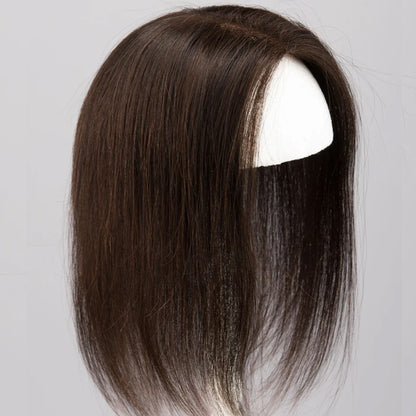 9*14cm Virgin Remy Silk Base Human Hair Topper for Women VIVACROWN Hair Topper