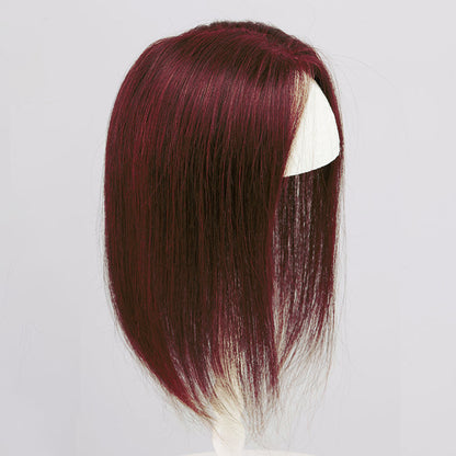 9*14cm Virgin Remy Silk Base Human Hair Topper for Women VIVACROWN Hair Topper